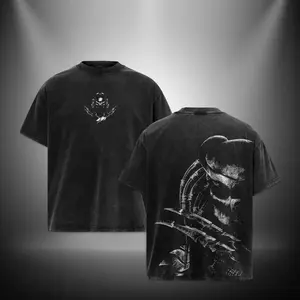 Predator v4 Retro Vintage Menswear Gift movie fans Top Apparel Classic Oversized Seamless Simple Straight Man Clothes Cotton designer shirts, graphic tees, men gifts, ,Graphic Streetwear T-shirt