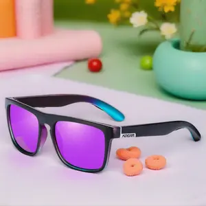 KDEAM Legend Square Sunglasses Polarized Lens For Men Women Outdoor Sports Fishing Mountaineering  Sun Glasses With Brand Box