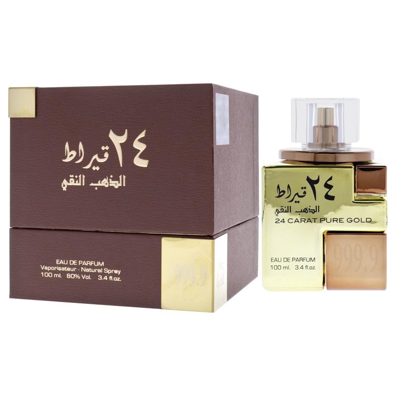 24 Carat Pure Gold by Lattafa for Women - 3.4 oz EDP Spray