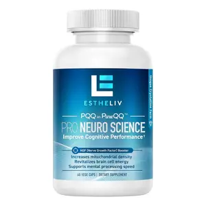Increase mitochondrial density|Revitalizes brain cell energy|Supports mental processing speed |Pro Neuro Science 60 VegeCaps|ESTHELIV