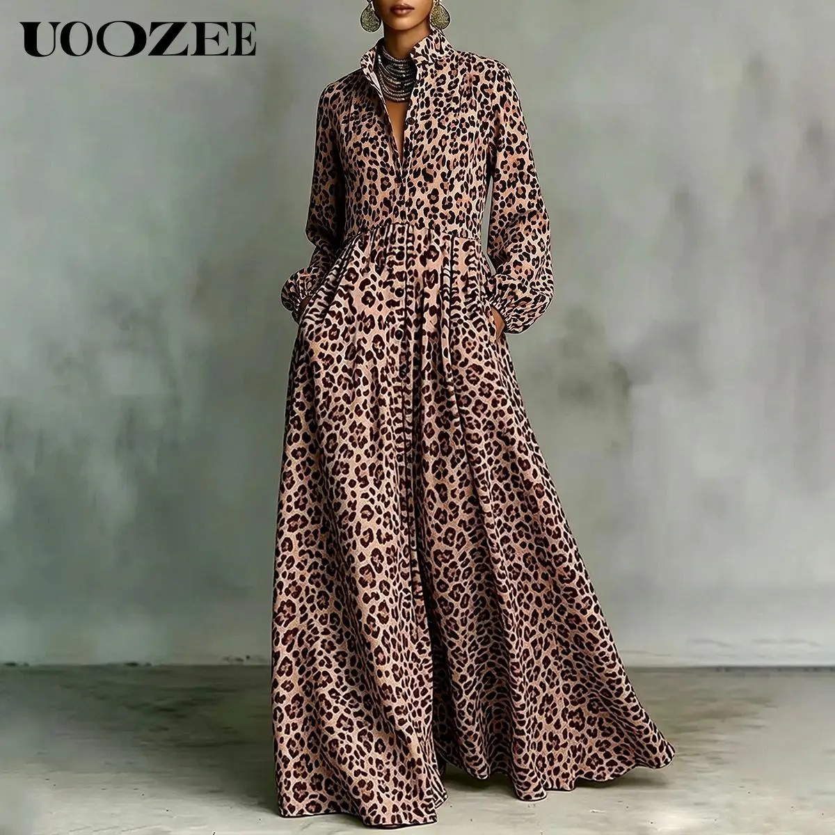 Leopard Print Brown
