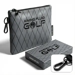 Premium Leather Golf Utility Pouch, Essential Golf Accessories for Enthusiasts
