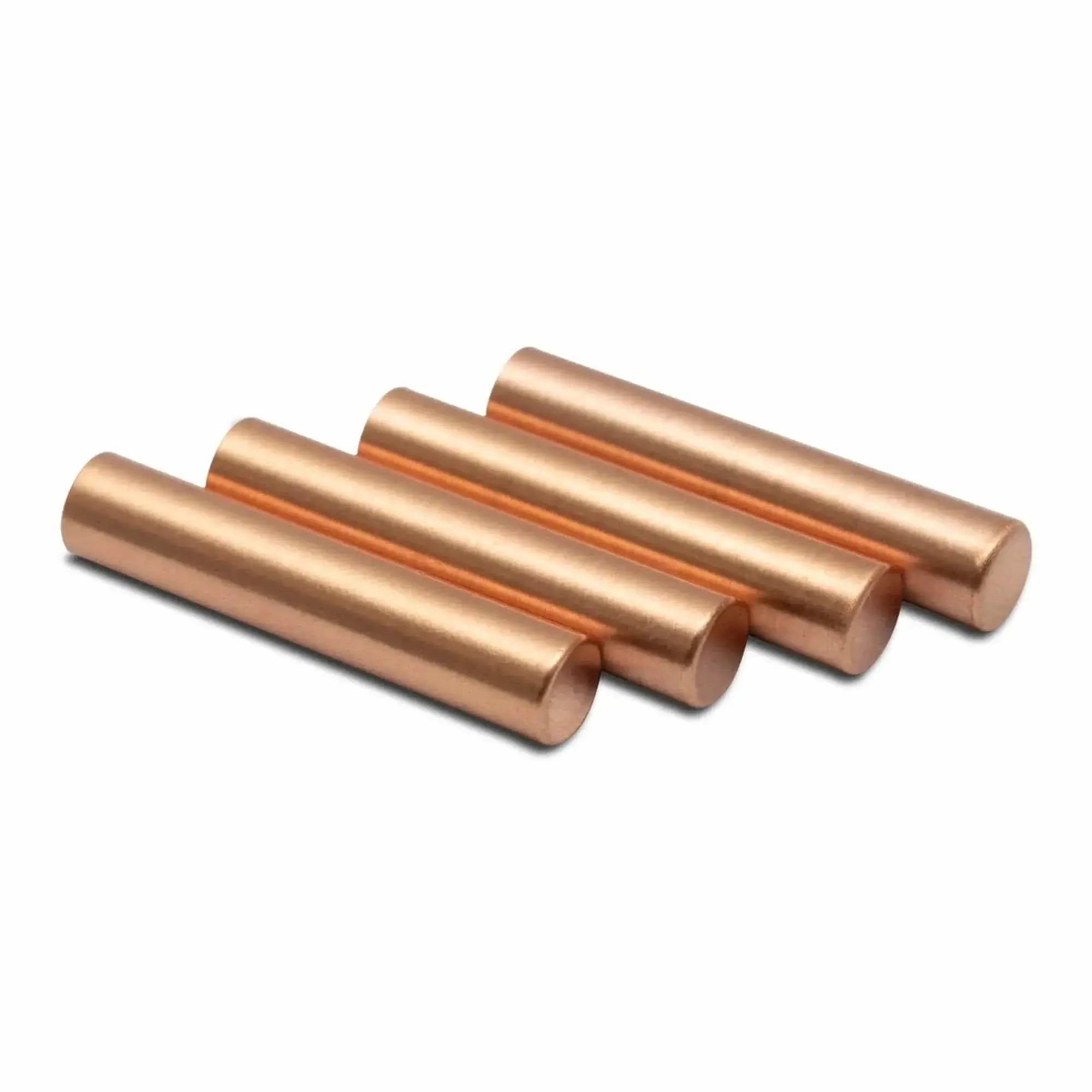 Rose Gold Cylinder Aglets for Shoelaces, Durable Lace End Caps for Shoe Accessories, Shoelace