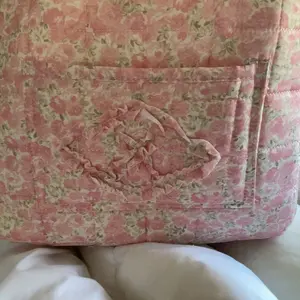 Floral Pattern Storage Basket, Portable Lingerie & Small Essentials Basket, Home Organizer for Bathroom Bedroom Office