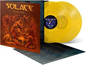 Solace - Further  [VINYL RECORD - LP] Bonus Tracks, Colored Vinyl, Gatefold LP Jacket, Ltd Ed, 140 Gram Vinyl, Yellow, Reissue