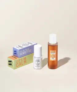 EqualRXN Skin Clarifying Bundle - Mushroom B5 Toning Cocktail & Oat Milk PHA Serum for Balanced & Soothing Skin Care
