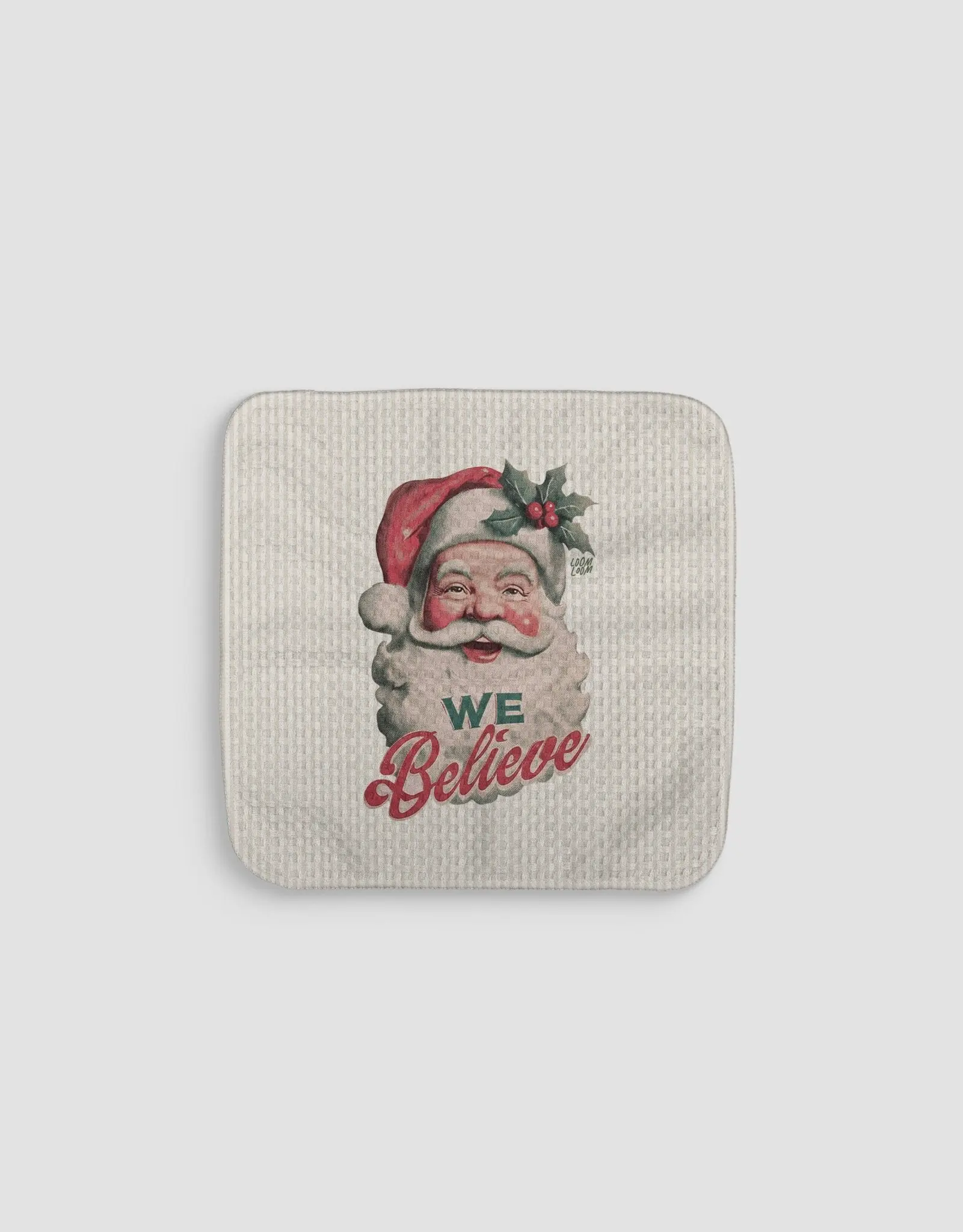 Believe Dishcloth Set - Double-Sided Print Quick-Dry Kitchen Cleaning Cloth