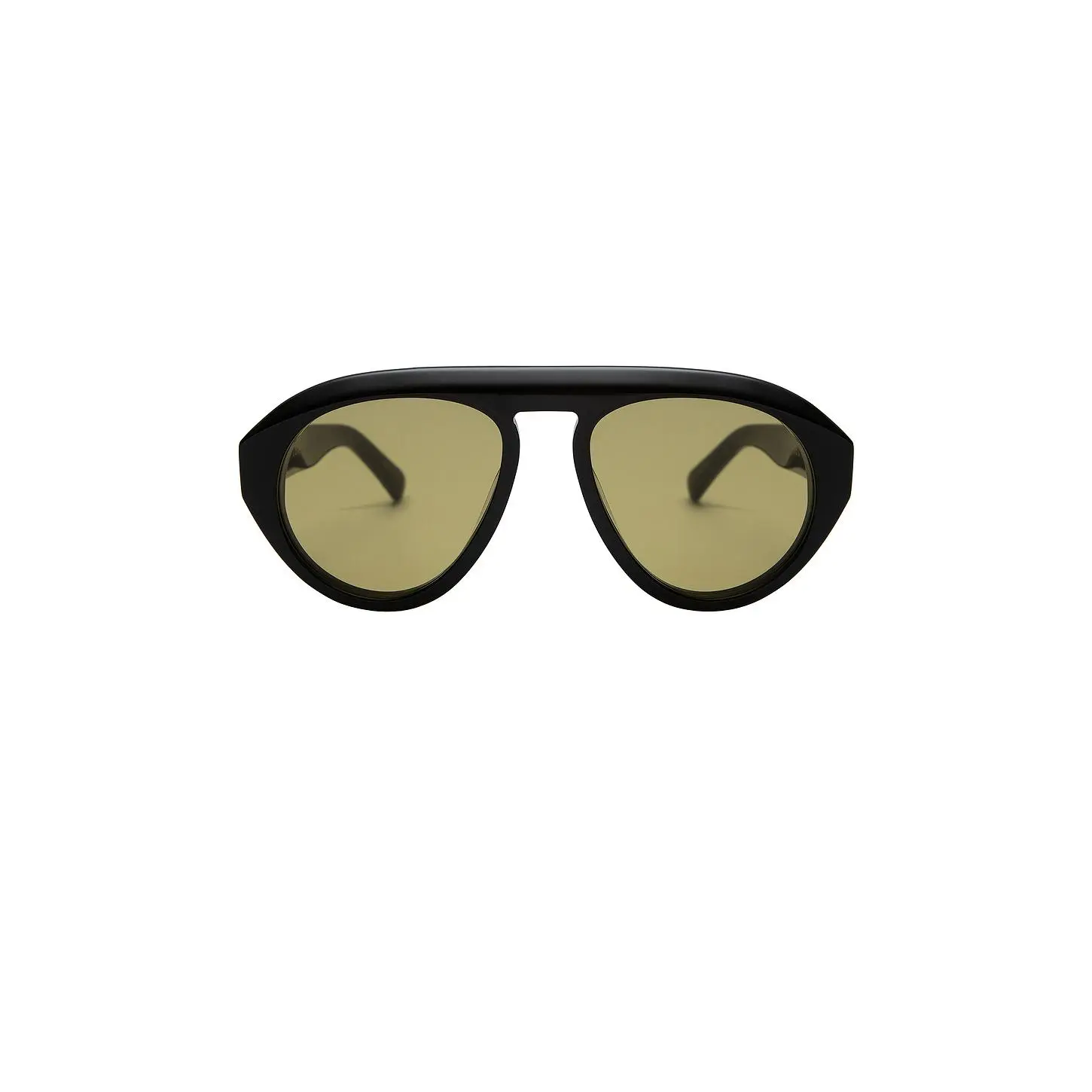 Elisa Johnson Val Sunglasses in Gloss Black