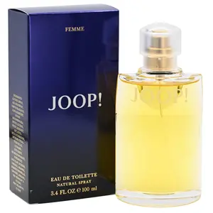 Joop! Women's Femme Alcohol-Based Eau de Toilette Spray - 3.4 fl oz Atomizer Fragrance, Citrus Floral Woody Scent with Aldehyde Top Notes, New in Box, Alcohol-Based Women's Fragrance