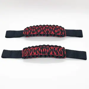 Adjustable Paracord Door Limiting Straps (pair of 2) for 1976-06 Jeep® Wrangler CJ, YJ, TJ, JK, JKU, JL, JLU, Gladiator | Bartact®