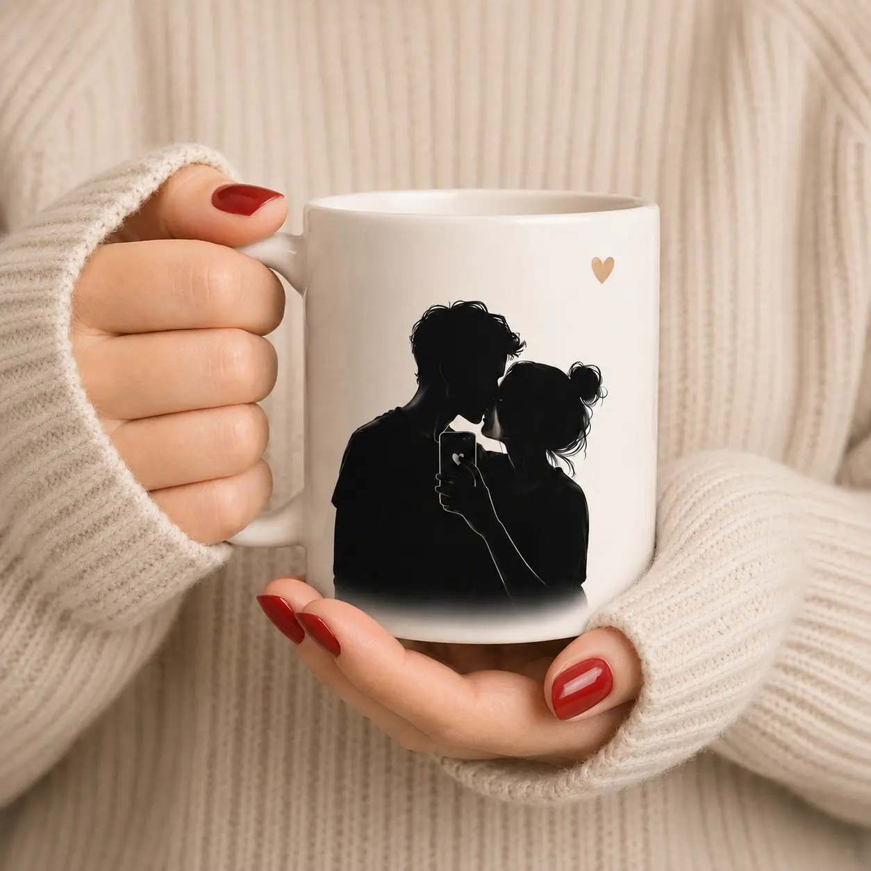 11 Oz  Couple Ceramic Coffee Mug, Funny Matching Mug Gifts for Boyfriend Girlfriend Husband Wife, Birthday Gifts for Women Men, Boss Coworkers Colleague Friend, Retirement Christmas Gifts, Stylish Drinkware