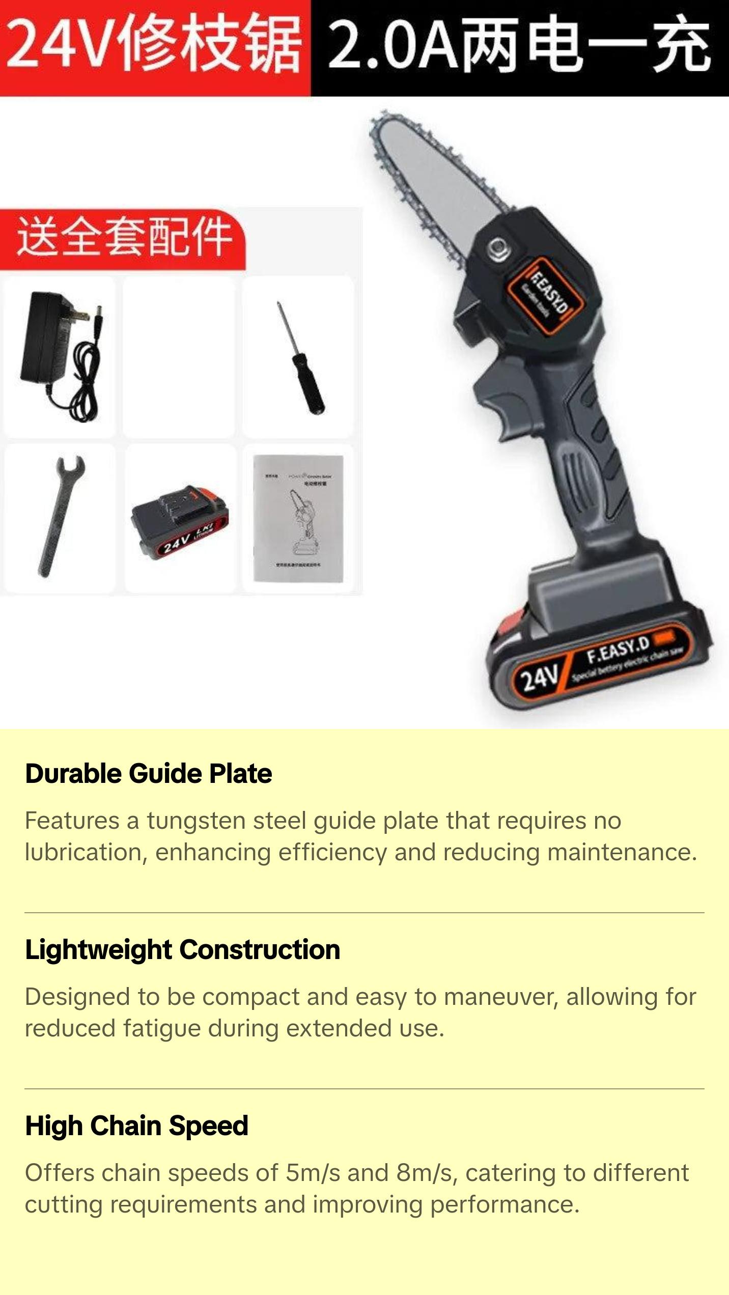 Mini Electric Chainsaw