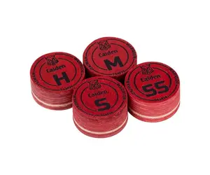 Caiden Warrior Layered Hydralock Billiard Tips, Billiards & Snooker Accessories with Consistent Grip, Controlled Strike for Precision Shots