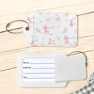Lightweight Luggage Tag, Portable Suitcase Tag, Luggage Tag Cover with Privacy, Travel Essentials, Mini Tag, Excellent Gift for Outdoor Travel Blessings, Travel Accessories