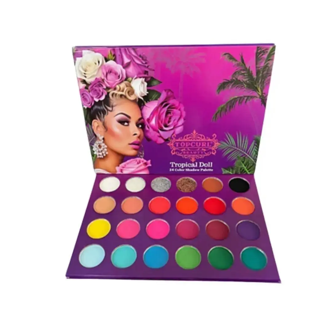 Topcurl Beauty Tropical Doll Eyeshadow Palette
