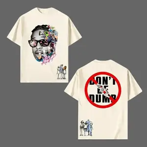 Rocky - Don't Be Dumb Merch For Asap Mob Fans High-quality Cotton T-Shirt, Rakim Mayers Fan Shirt Hip-Hop Shirt, Don't Be Dumb Tour Merch, Gift For Flacko Rap Fan Graphic Tee