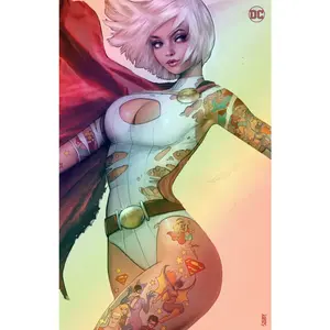 Power Girl #1 New York Comic Con Foil Virgin Variant by Nathan Szerdy 9.26.23