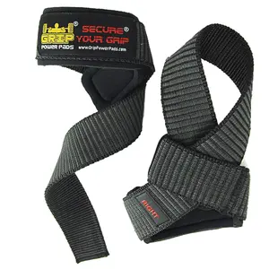Deluxe Classic Heavy Duty Neoprene Padded Weight Lifting Straps