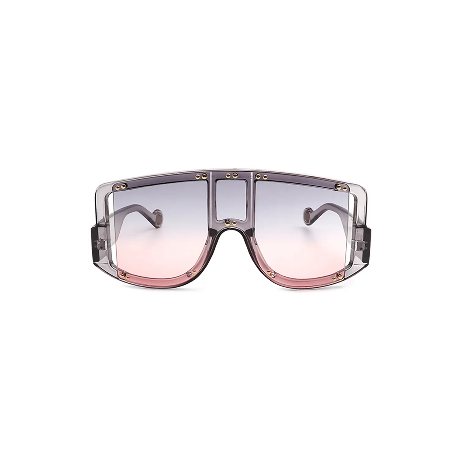 Sunglasses Oversized Shades For Women Big Frame Sun Glasses Men Rivet HS3004-1-C3