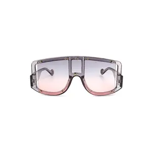 Sunglasses Oversized Shades For Women Big Frame Sun Glasses Men Rivet HS3004-1-C3