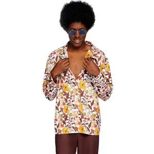 70s Floral Shirt Men's