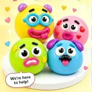 NEW Smushers Squishy - Curiosities Smushers Dog Face Swap Squishy Soft Moldable Cute Slow Rise Relaxing Sensory Fidget Relief Anxiety Stress Fun Desk Accessory for Adults