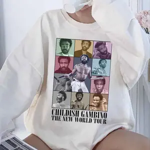 Childish Sweathirt, Gambin0 The New W0rld Tour Shirt Hoodie