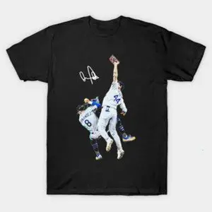 #LA Dodg Heritage Baseball Style T-Shirt