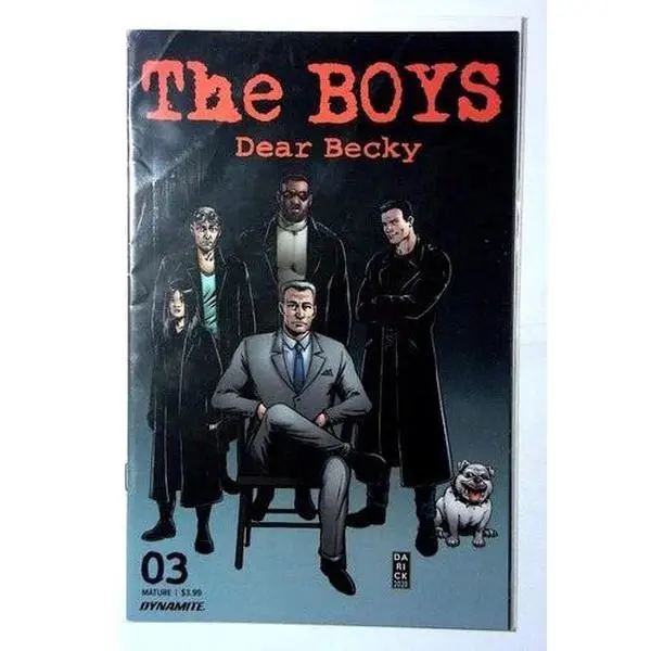 The Boys: Dear Becky #3 (2020) Dynamite Entertainment 1st Print Comic Book