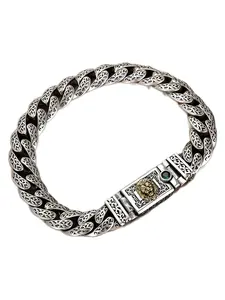 2026 New Seiko Tangkaw Pattern Patchwork Bold Trendy Vintage Faded Unisex Bracelet, Fashionable Retro Style Accessory for Men and Women