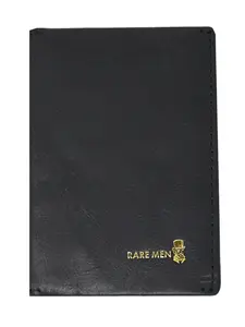Rare Men Luxury Leather Wallet - Black - Men's Fashion - Slim Design & Durable Craftsmanship