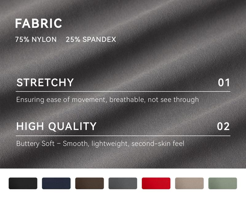 OQQ Women's Casual Pants - High-waisted Loose-Fitting Casual Pants - Comfortable and Elastic Loose Pants with Stretchy Material - Straight Leg Hem