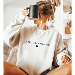 In My Grandma Era Sweatshirt, New Grandma Gift Sweatshirt, Pregnancy Announcement Shirt, Grandma Gift Idea, Granny Pullover For Women, Mother's Day Gift
