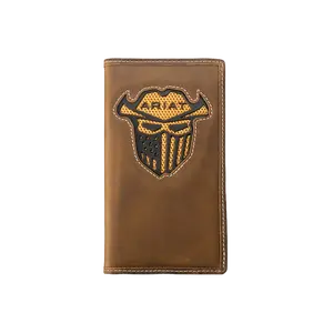 Ariat Men's Medium Brown Tan Checkbook