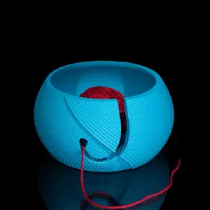 Pull The Strings Yarn Bowl and Hook Case