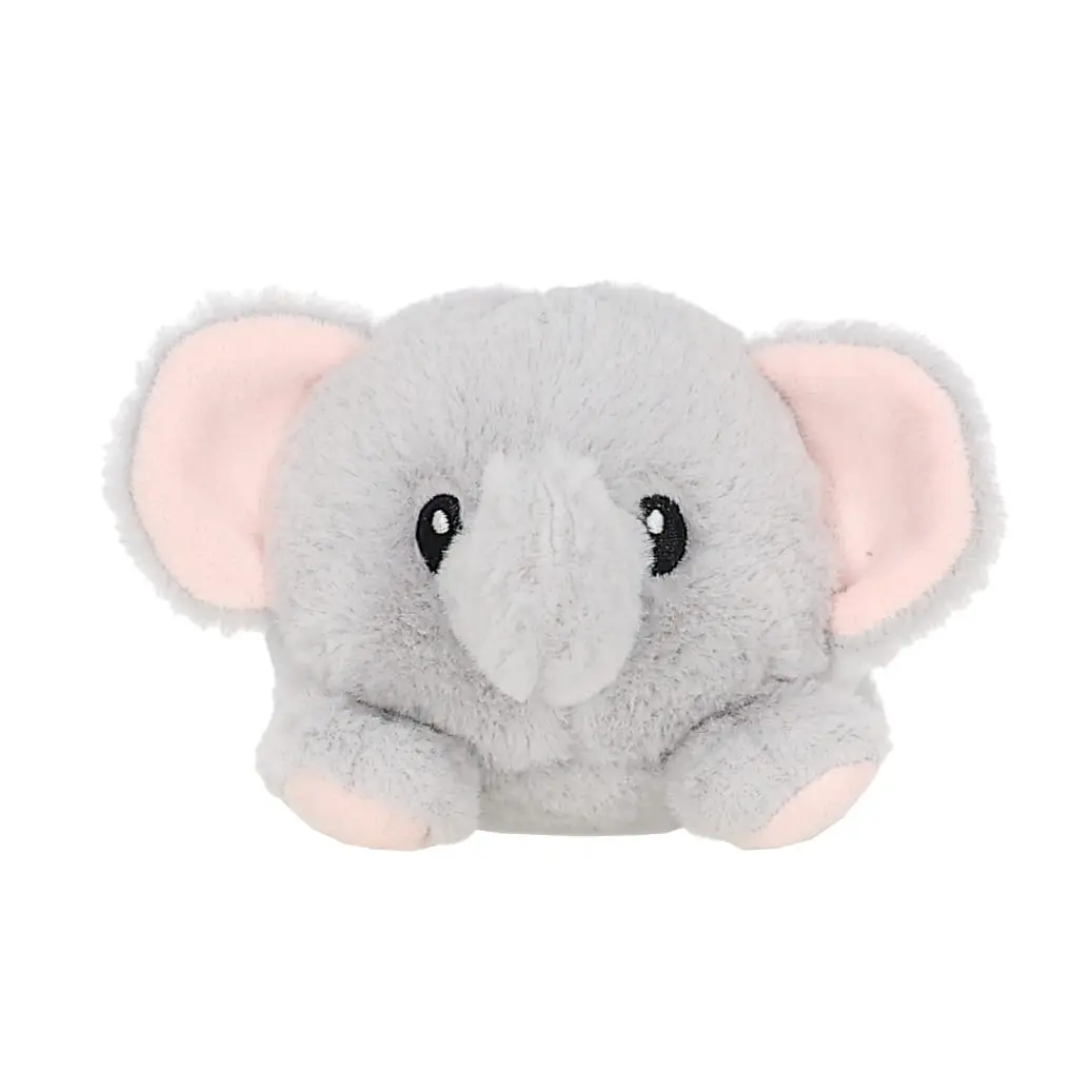 Baby Elephant Warm Pals Heatable AND Coolable Mini Plush Toy - Weighted with Lavender Scent for Healing and Play