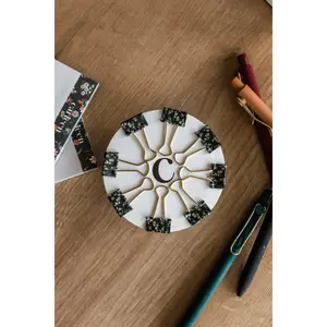 Decorative Binder Clip Pack - Floral Print