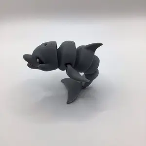 Dolphin 3d statue mini
