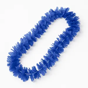 Royal Blue Lei Necklace - 40-Inch