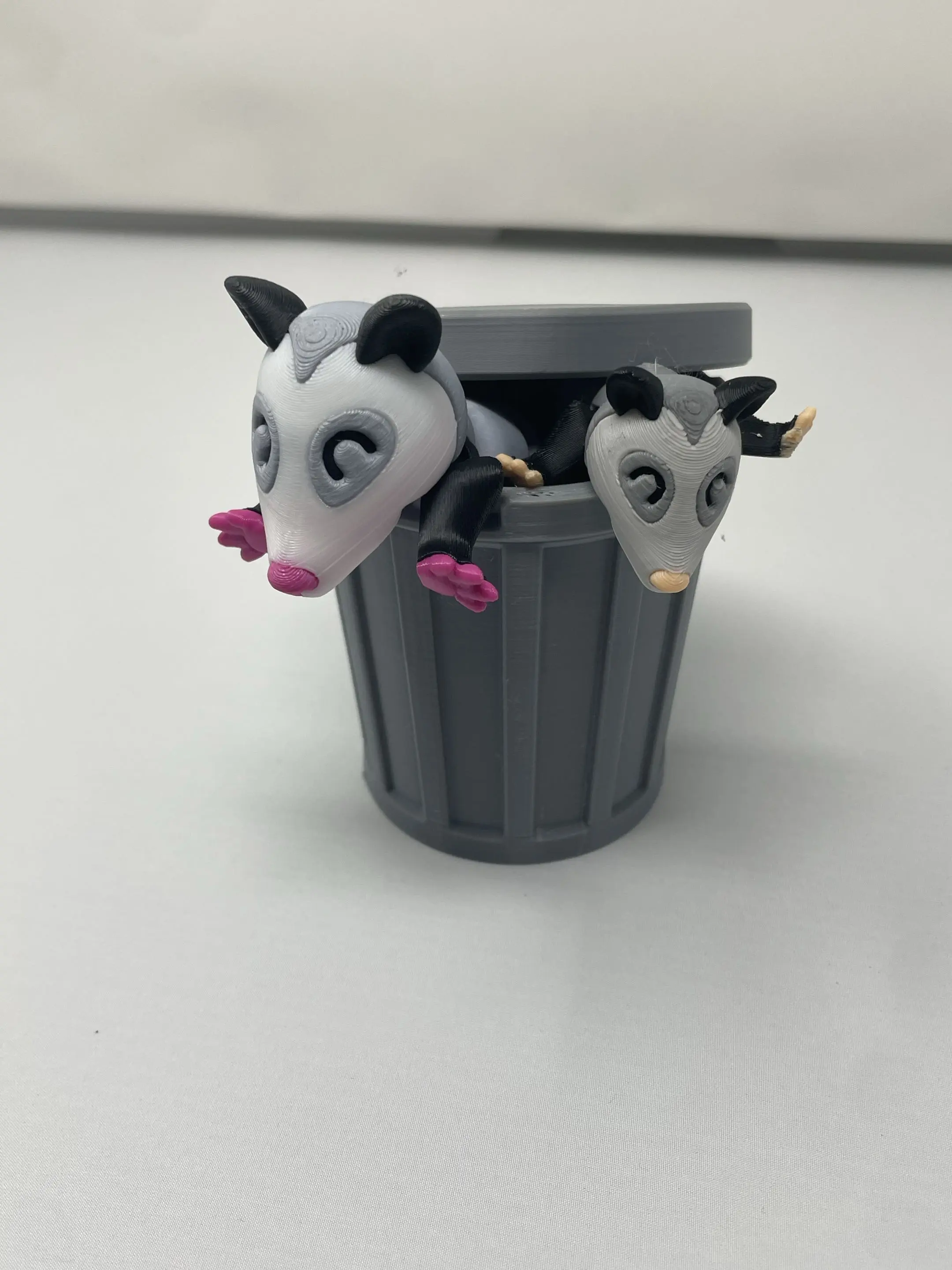 Trashcan Possum Figures