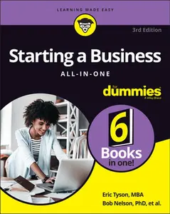 USED Book - Starting a Business All-in-One For Dummies by Tyson, Eric (Paperback) - english