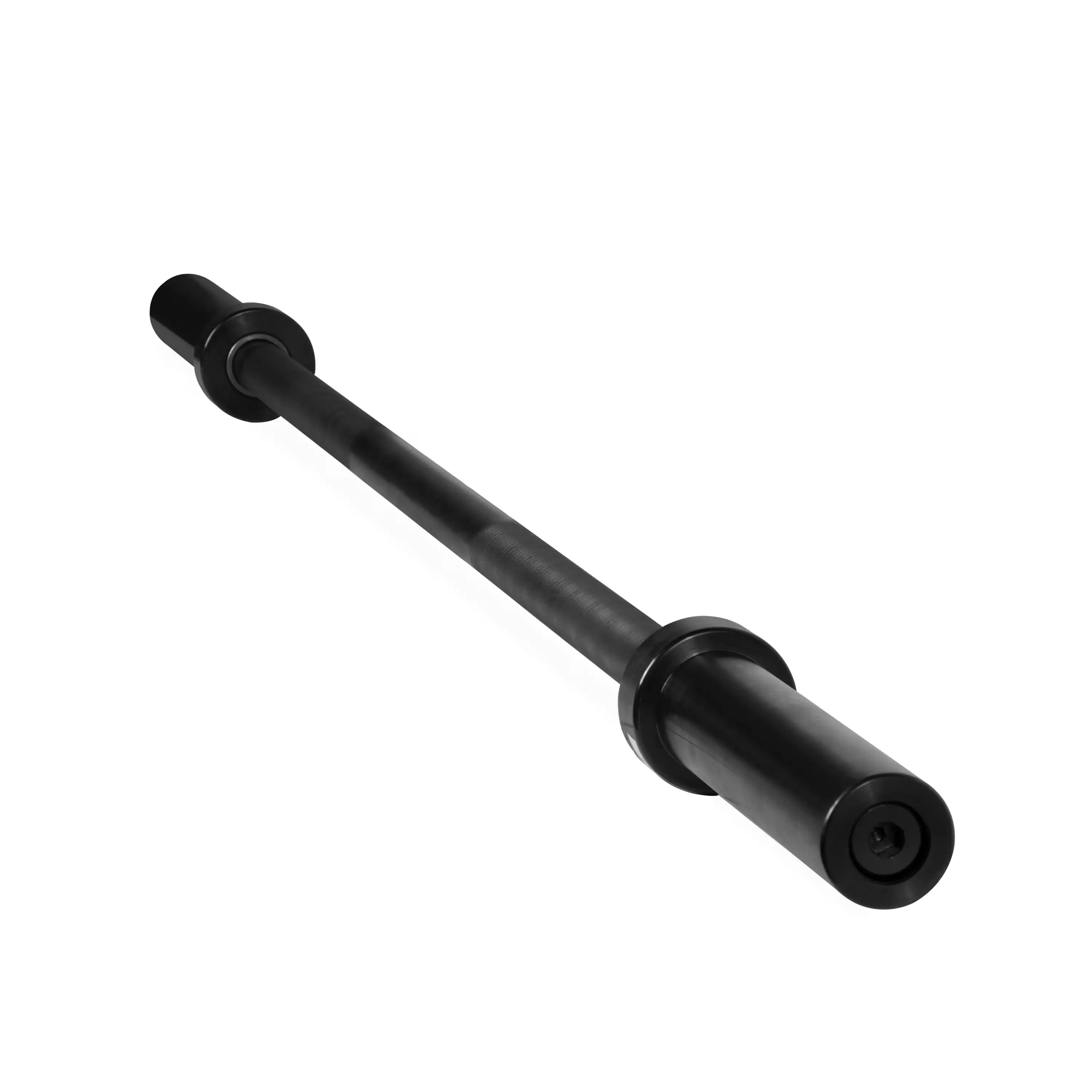 Barbell Solid Steel Olympic Weight Bar, 5 Ft., Black (Fits 2-Inch Weight Plates)