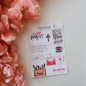 Mother's Day Stickers | Christian Mother's Day Sticker Sheet | Faith-Based Planner Stickers | Scripture Stickers