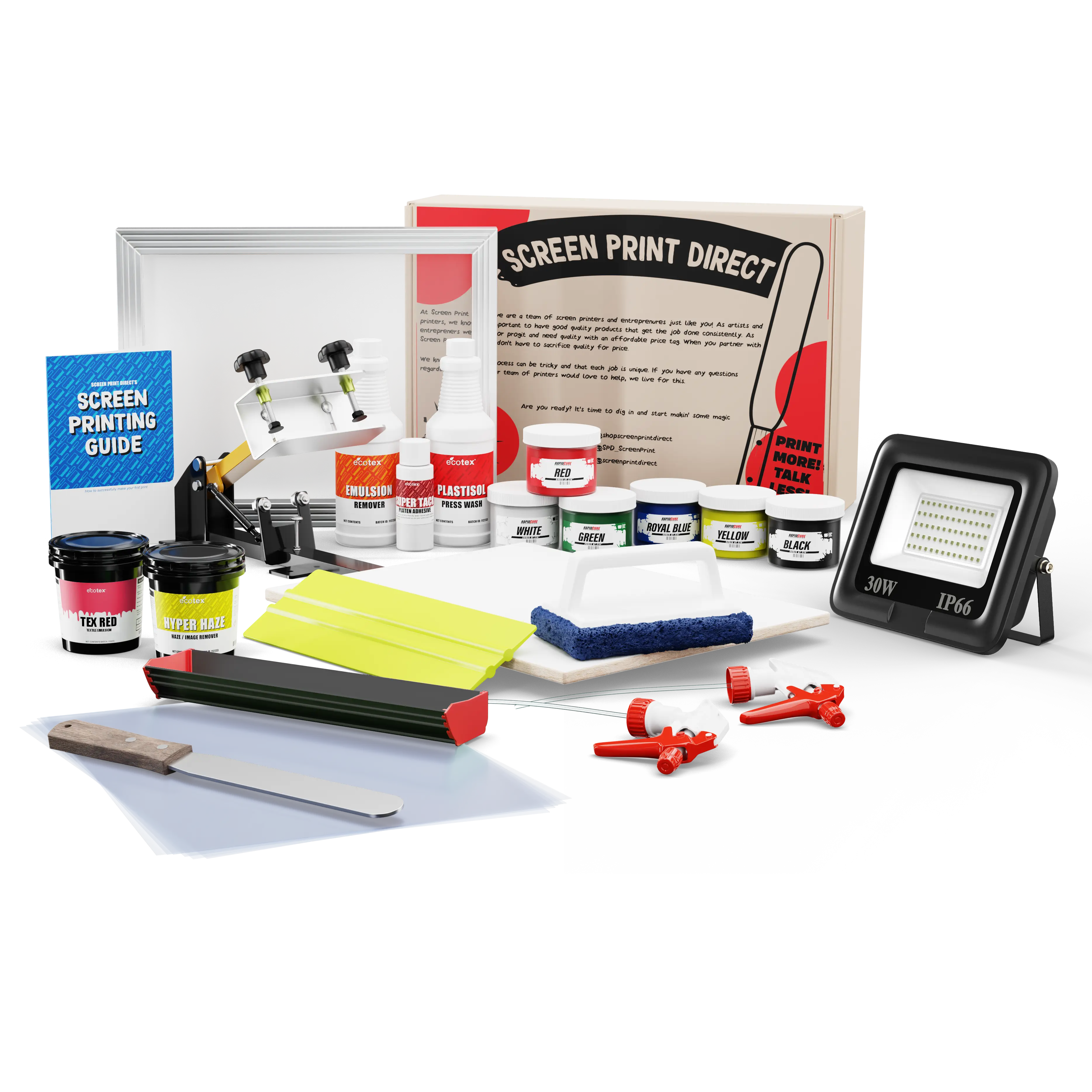 Screen Printing Starter Kit Screen Printing Starter Kit
