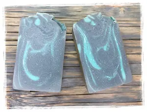 Midnight Flame Goat Milk Artisan Soap Bar - Natural Handcrafted Soap