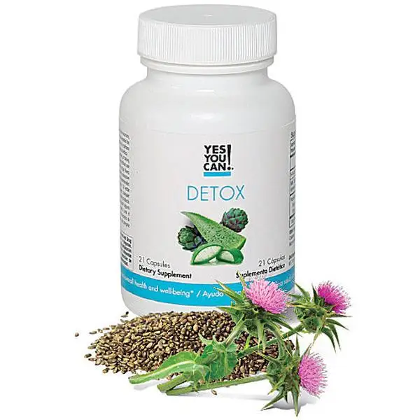 Yes You Can! Natural Detox Cleanse - Daily Cleanse Supplement for Men & Women - Detox Pills for Body Cleanse - Digestive Cleanse & Restore - Detox Plu