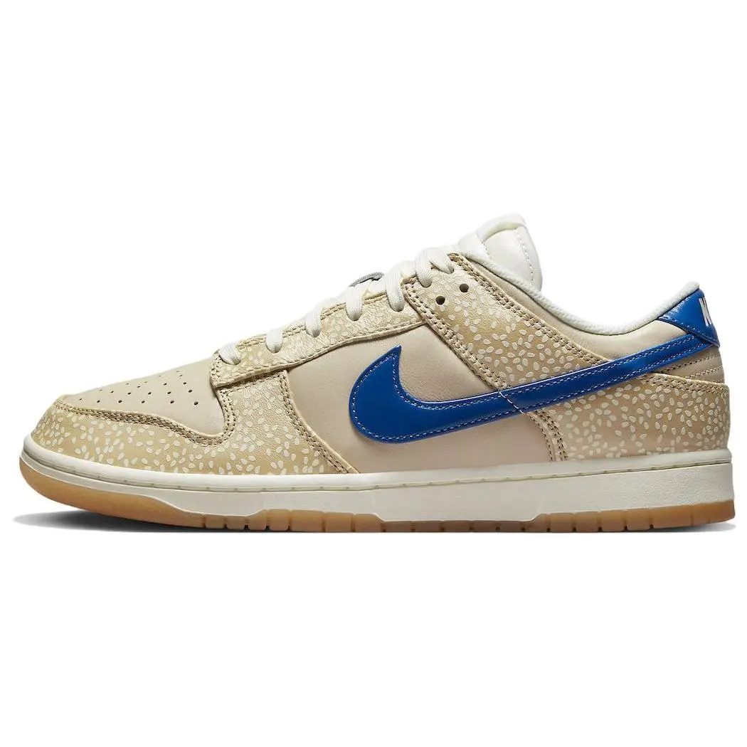 Nike Dunk Low Montreal Bagel Sesame Retro Durable Non-slip Skate Shoes Unisex Brown DZ4853-200