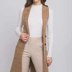5656-SOFÍA CARDIGAN VEST COAT