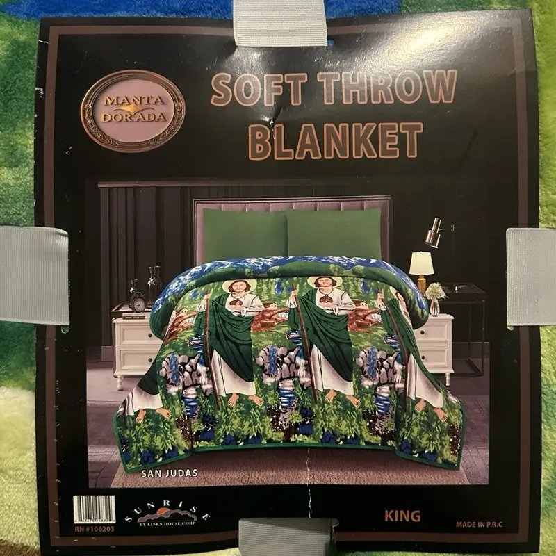 San Judas  King Blanket