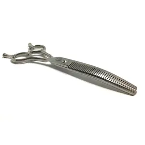 New Moon Rosa Curve Fluffer Dog Grooming Scissor